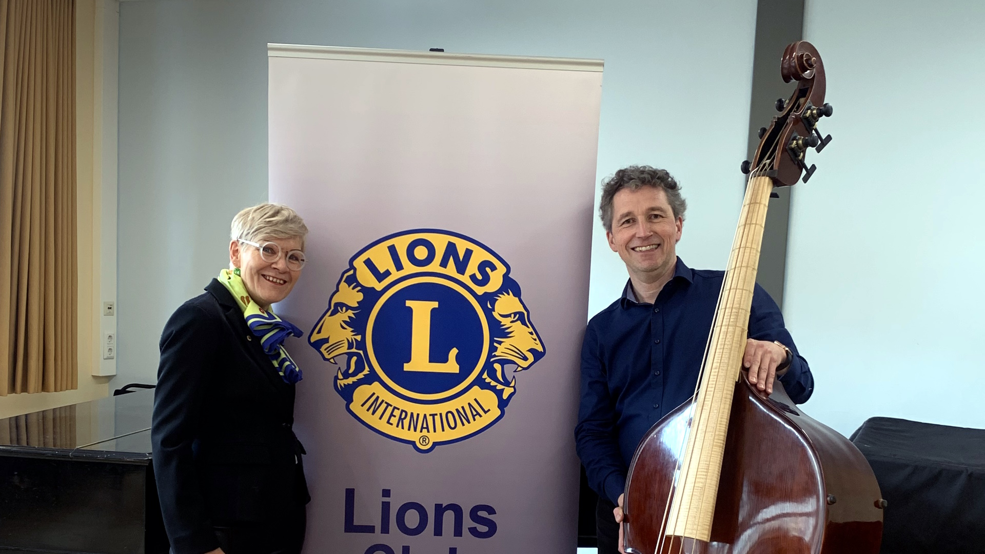 Kirsten Kröger mit Kurt Steffens.