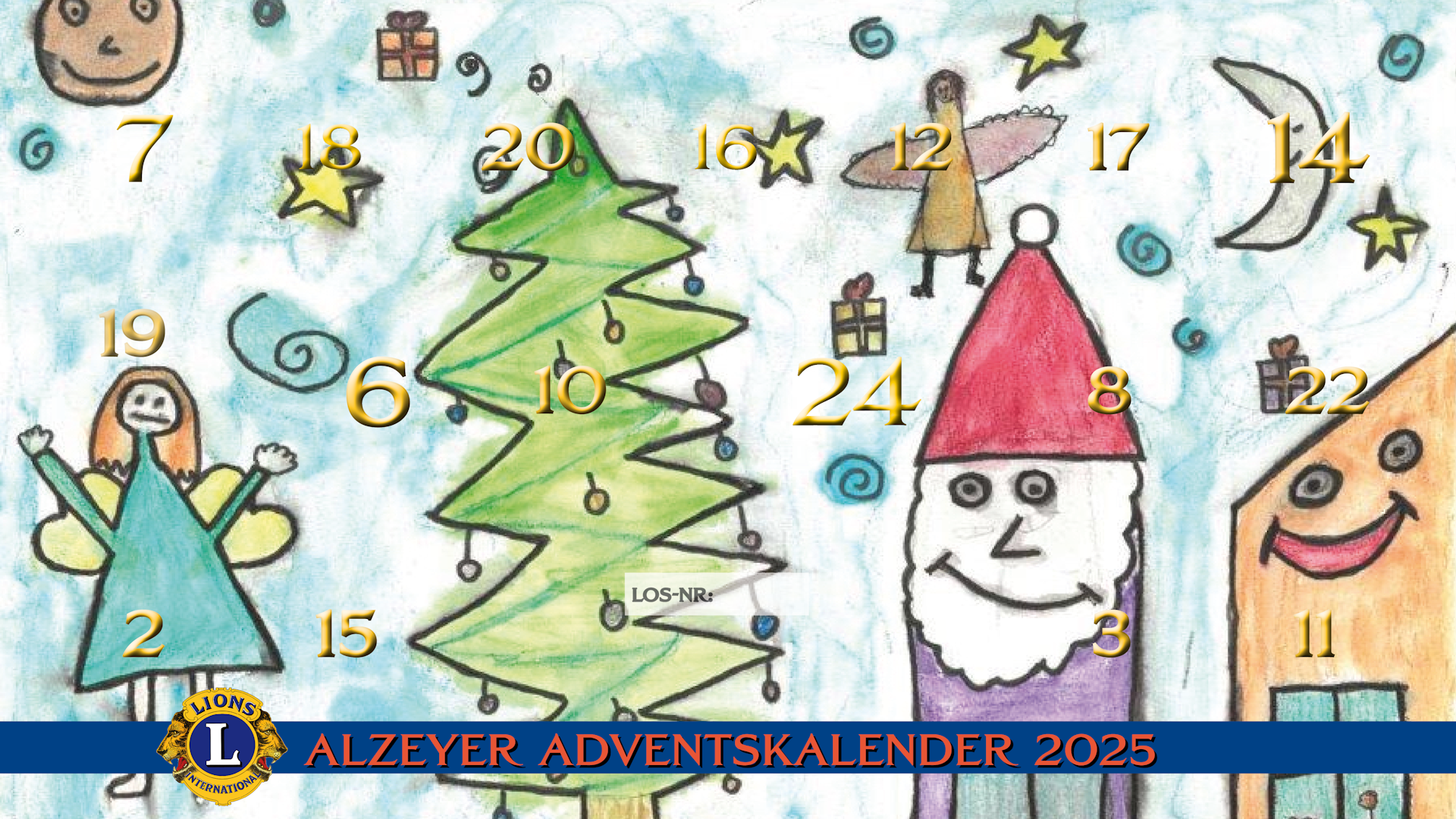 Adventskalender 2025: Gewinnzahlen