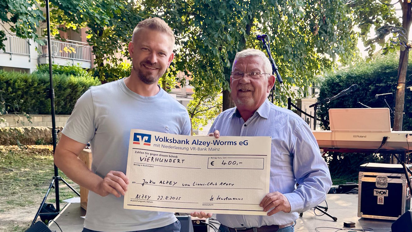 Spende an das JUKU Alzey